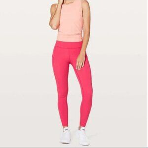 Lululemon Speed Up Tight Full-On Luxtreme 28" Fuchsia Pink Size 8